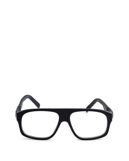 Tag Heuer Black Rectangle Frame Glasses