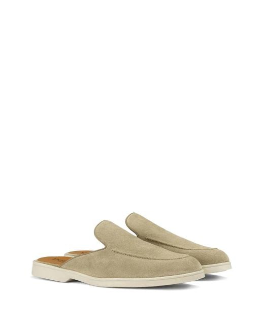 Doucal's Natural Suede Sandals for men