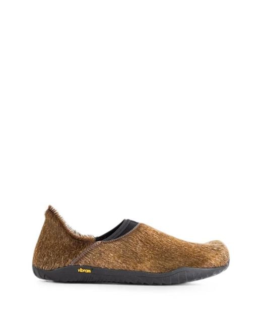 Demon Brown Dalmara Gaiter Fur Sneakers