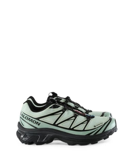 Salomon Green Xt-6 Gore-Tex Low-Top Sneakers