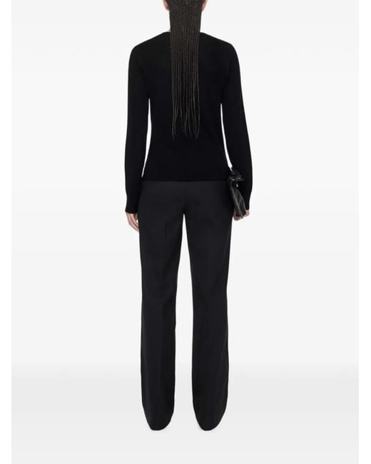 AllSaints Black Coyte Crew Sweater