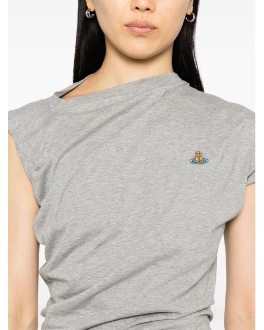 Vivienne Westwood ロゴ Tシャツ Gray