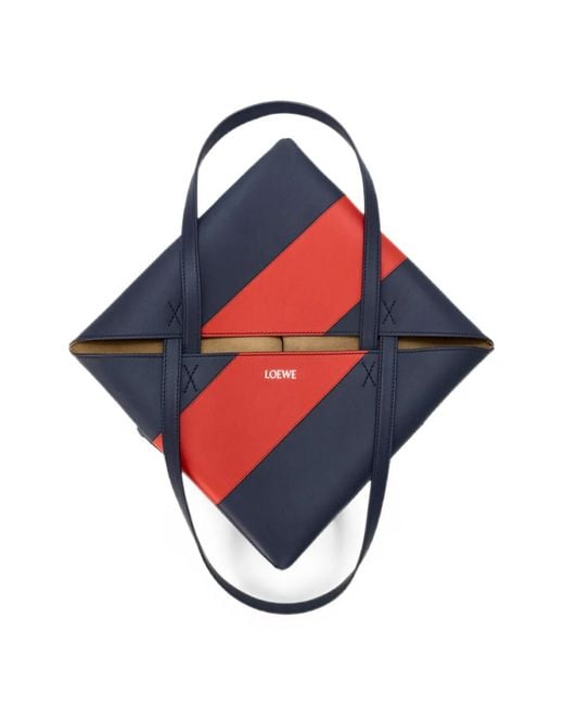 Loewe Red Medium Puzzle Shoulder Bag