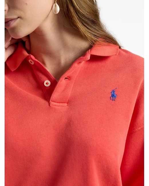 Polo Ralph Lauren Logo-Embroidered Long-Sleeve Polo Shirt