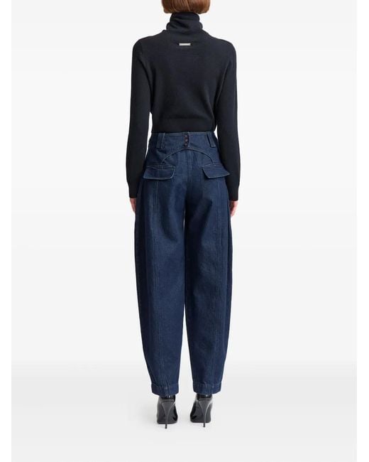 16Arlington Blue Alcea Denim Trousers