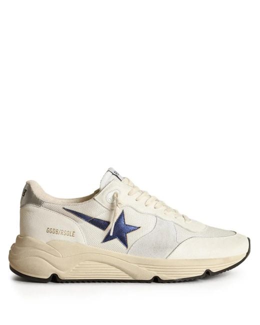 Golden Goose Deluxe Brand White Running Low-Top Sneakers for men