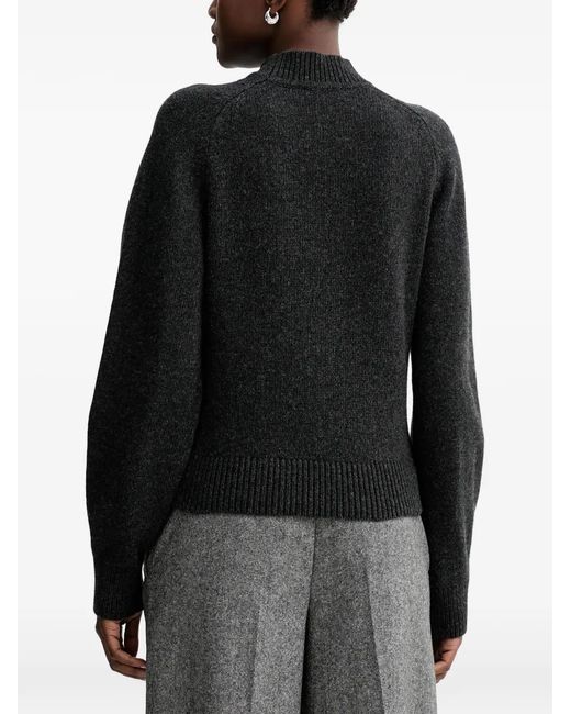Sessun Black Wool Blend Sweater