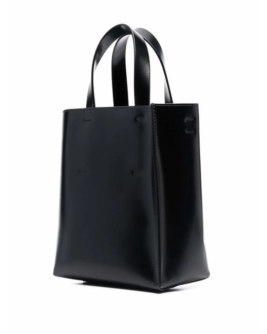 Marni Black Shopping Bags