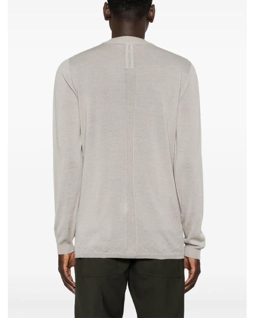 Maglione Level Lupetto di Rick Owens in White da Uomo