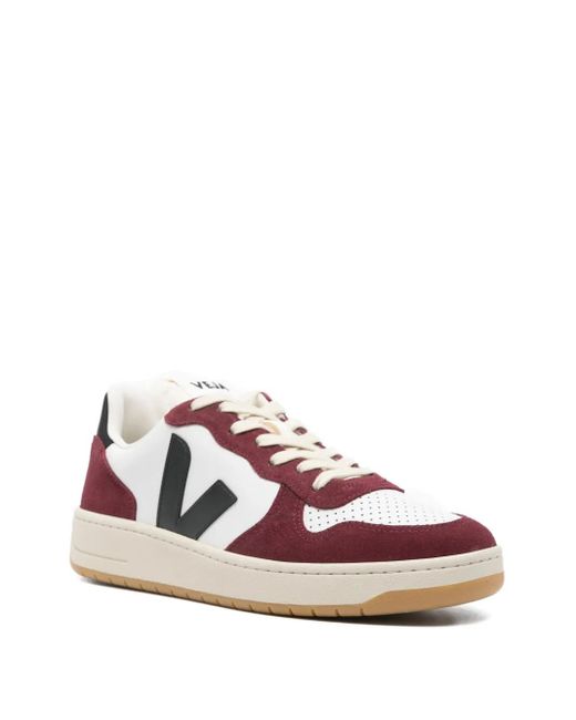 Veja Pink Panelled Sneakers for men