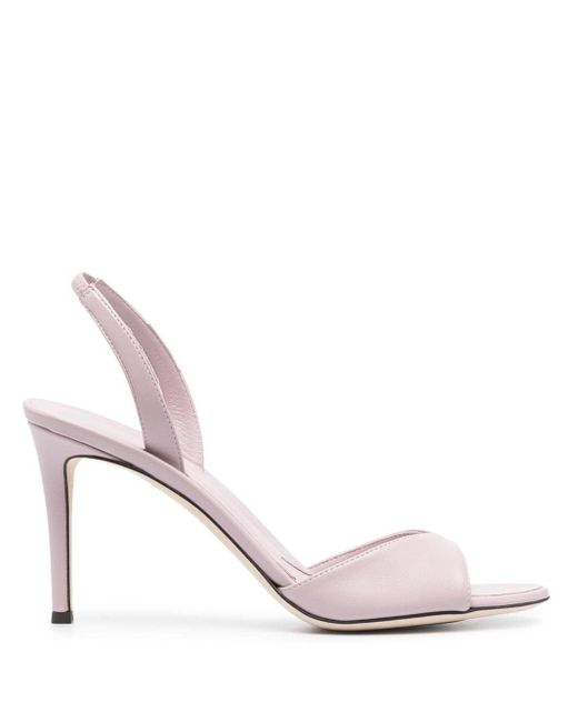 Giuseppe Zanotti Pink Lilibeth 95mm Slingback Sandals