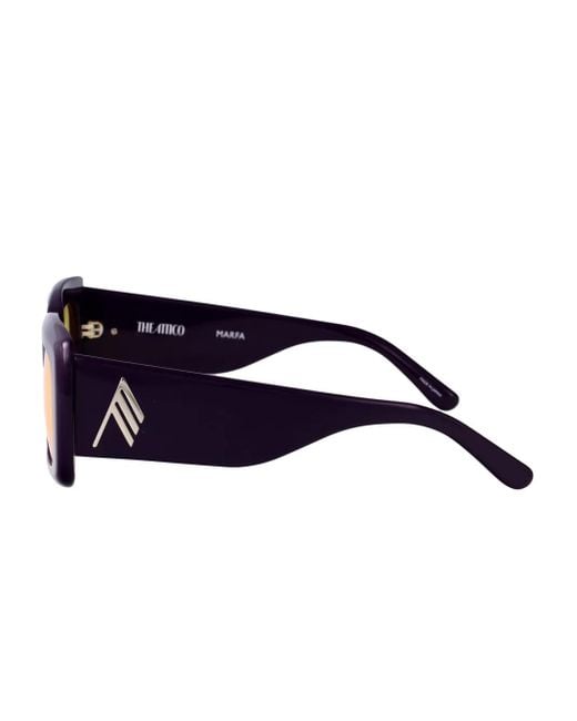 The Attico Blue Marfa Sunglasses