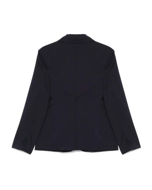 Barena Blue Virgin-Wool Blazer