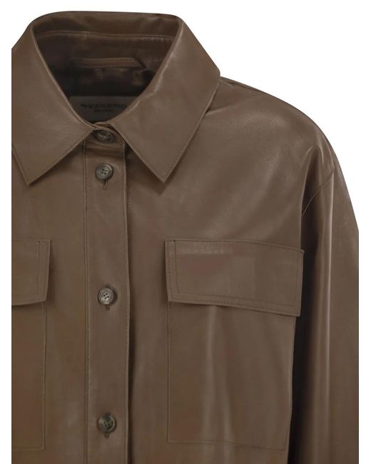 Weekend by Maxmara Brown Cropped Jacket