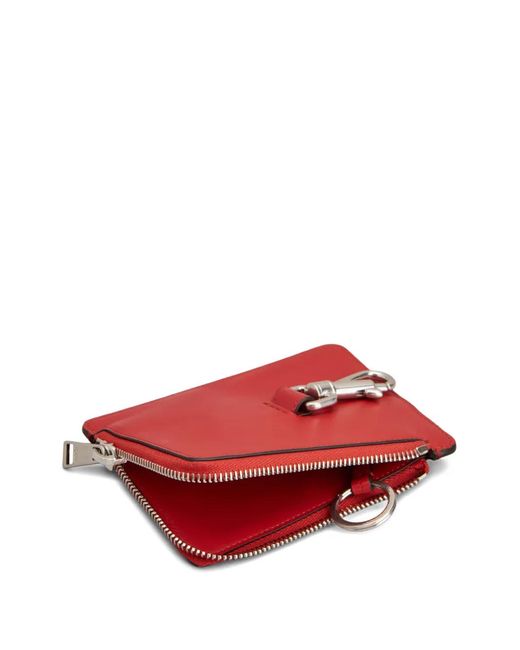 Tod's Red Leather Wallet