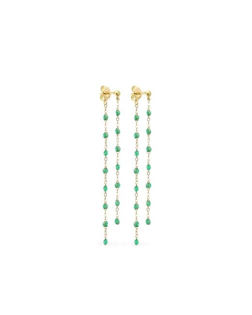 Gigi Clozeau White 18K Classic Gigi Dangle Earrings
