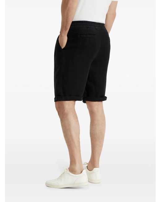 Brunello Cucinelli Blue Drawstring Track Shorts for men