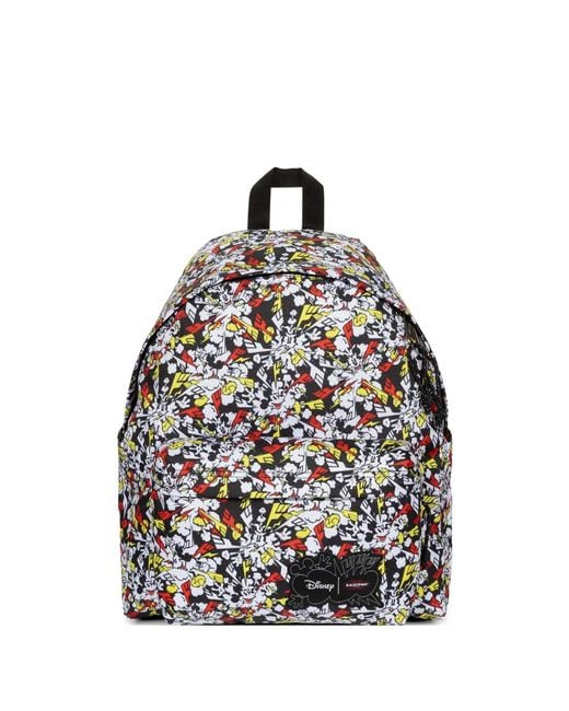 Eastpak White Graphic-Print Backpack