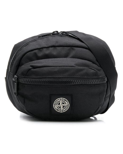 Stone Island 90771 Belt Bag in Black for Men | Lyst Canada