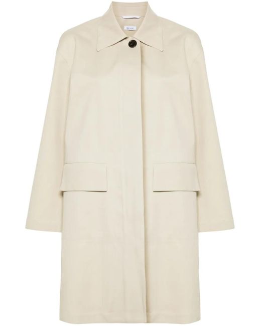 Thom Browne Natural Cotton Trench Coat