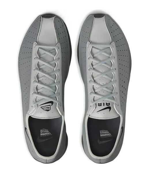 Nike Gray Air Superfly Sp Perforated Sneakers
