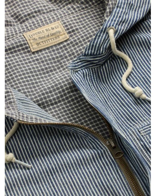 Sobrecamisa De Algodón RRL de hombre de color Blue