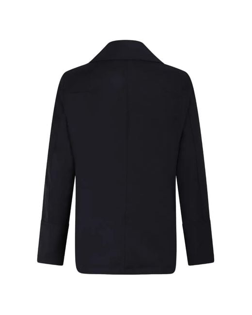 Sealup Blue Double-Breasted Jacket for men