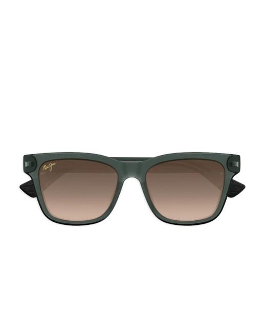 Gafas de sol Hano Hano con montura cuadrada Maui Jim de color Green