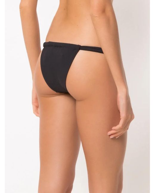Amir Slama Black Fitted Bikini Bottoms