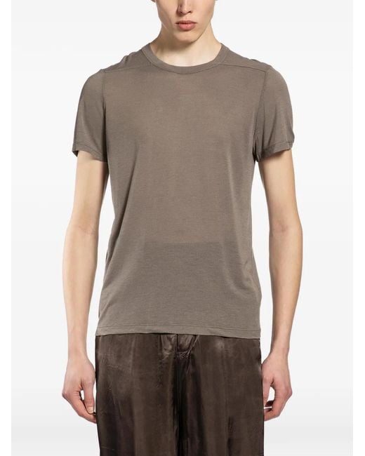 Rick Owens Gray Level Short T-Shirt for men