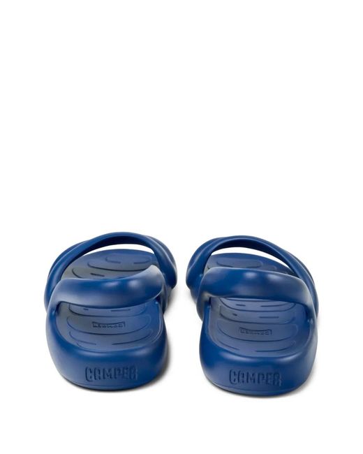 Camper Blue Kobarah Strap Flat Sandals for men