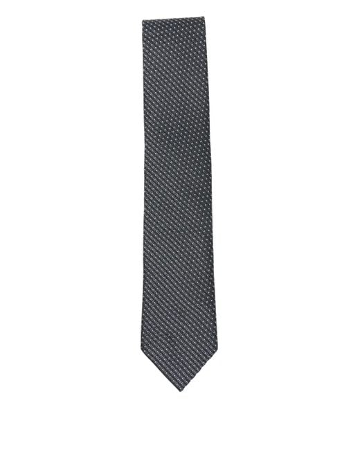 Zegna White Silk Tie for men