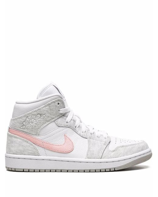 Nike White Air 1 Mid Sneakers
