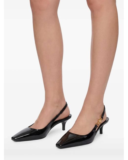 Versace Black Heels