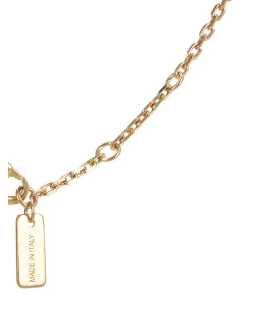 Chloé White Elegant Neckpiece With Logo Closure