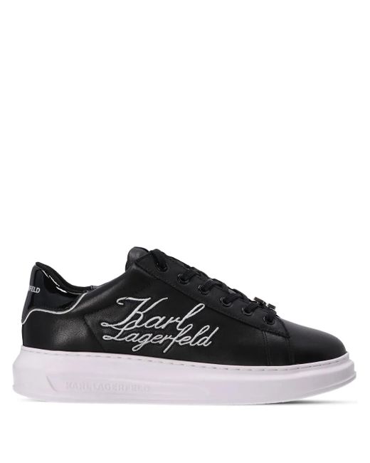 メンズ Karl Lagerfeld Kapri Signia スニーカー Black