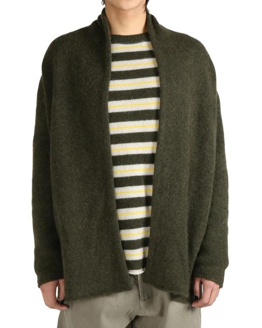 The Elder Statesman Green Italy Cardigan for men