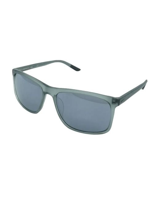 Nike Blue Lore Rectangle-Frame Sunglasses for men