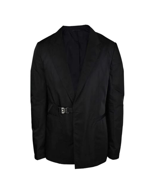 Givenchy Black 4G Buckle-Fastening Blazer for men