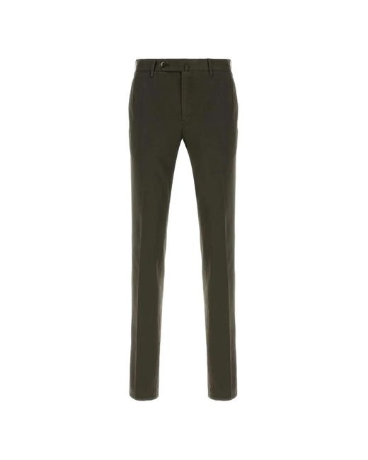 PT Torino Gray Silkochino Trousers for men