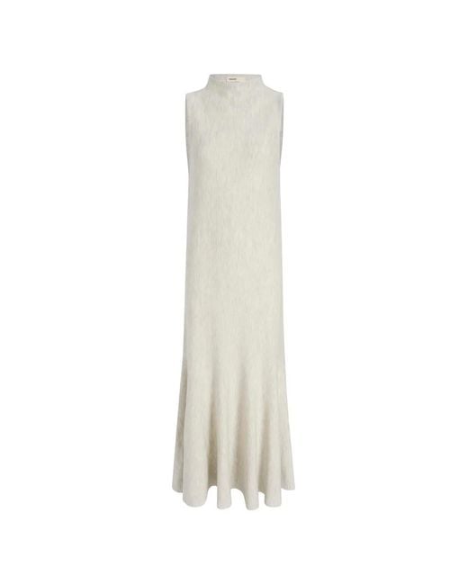 Khaite White Margo Dress