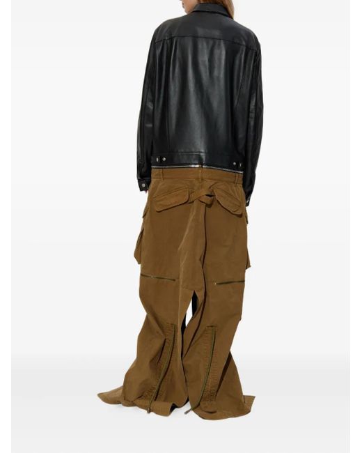 DSquared² Black X Better Buttoned Coat