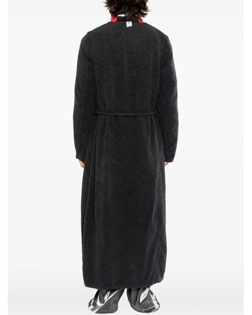 PROTOTYPES Black Bathrobe Bomber for men