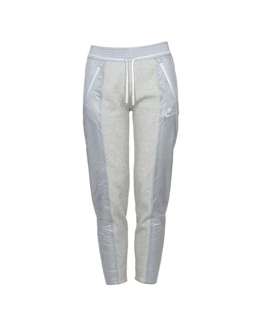 Nike Gray Splatter Fleece Track Pants
