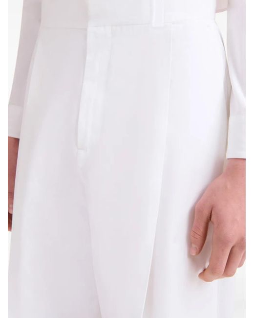 Marni Straight Broek in het White voor heren