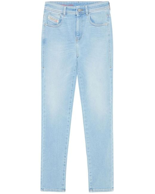 DIESEL Blue Slandy Skinny-Cut Jeans