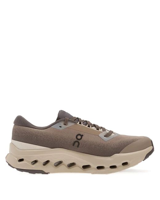 On Shoes Brown Cloudsurfer Trail 2 Sneakers for men