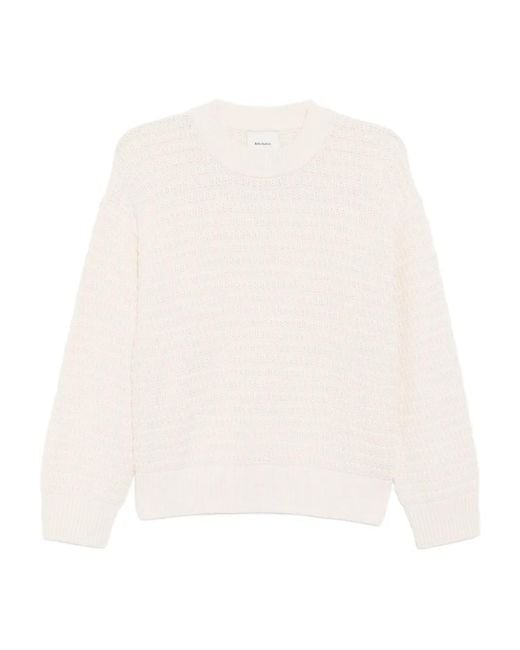Maglione K-Collie di Reformation in White