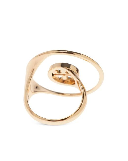 Anillo Miller Tory Burch de color White