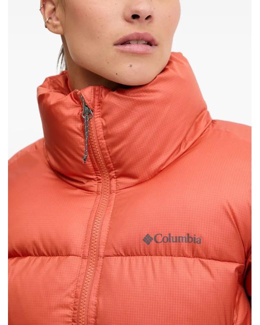 Columbia Red Puffect Ii Zip Puffer Jacket